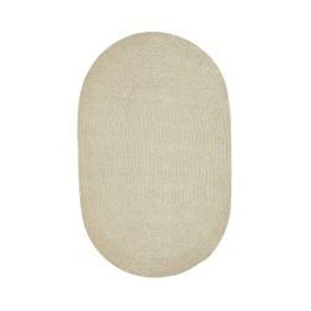 BETTER TRENDS 8 x 10 in. Chenille Reversible Rug - Dove BRCR810DV